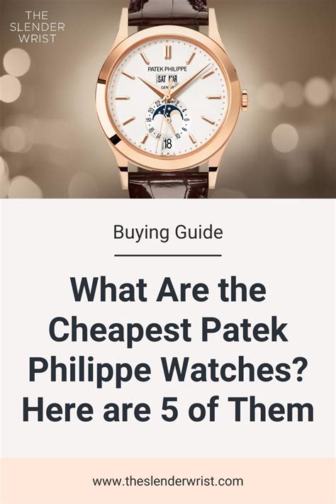 cheapest patek philippe collection|Patek Philippe discount.